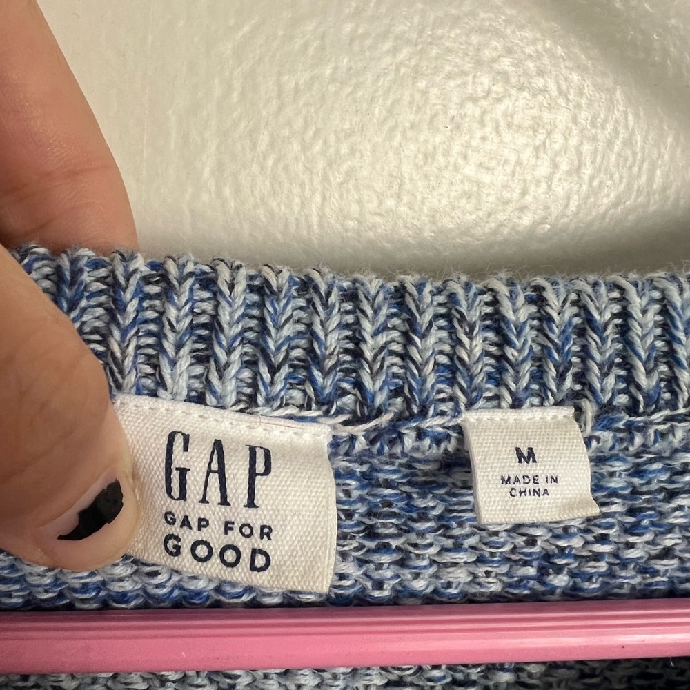 Blue thick sweater - Picture 2 of 3